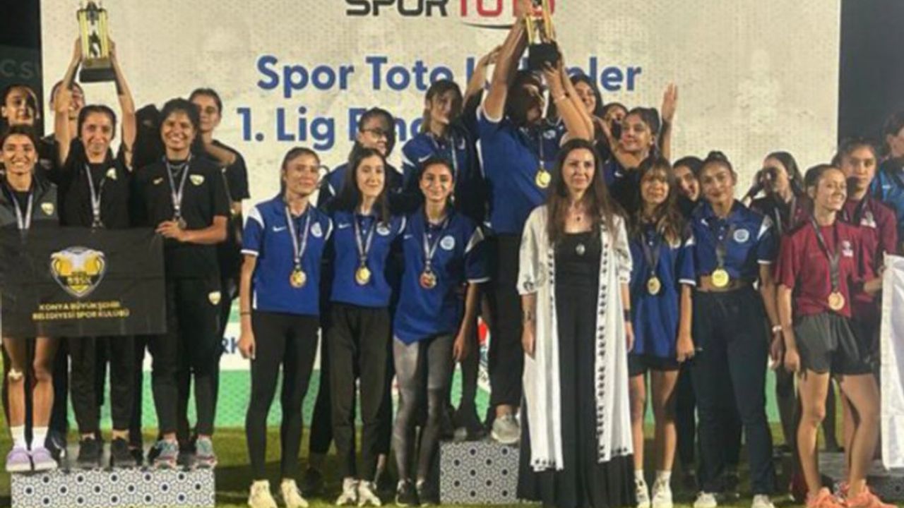 Konya Bayan Atletizm Takımı Süper Lig'de