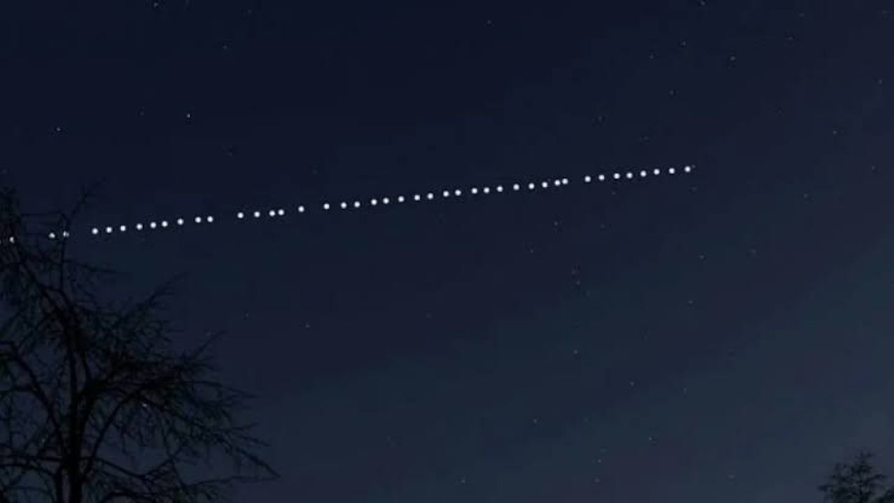 Starlink uyduları Taşköprü’de görüntülendi