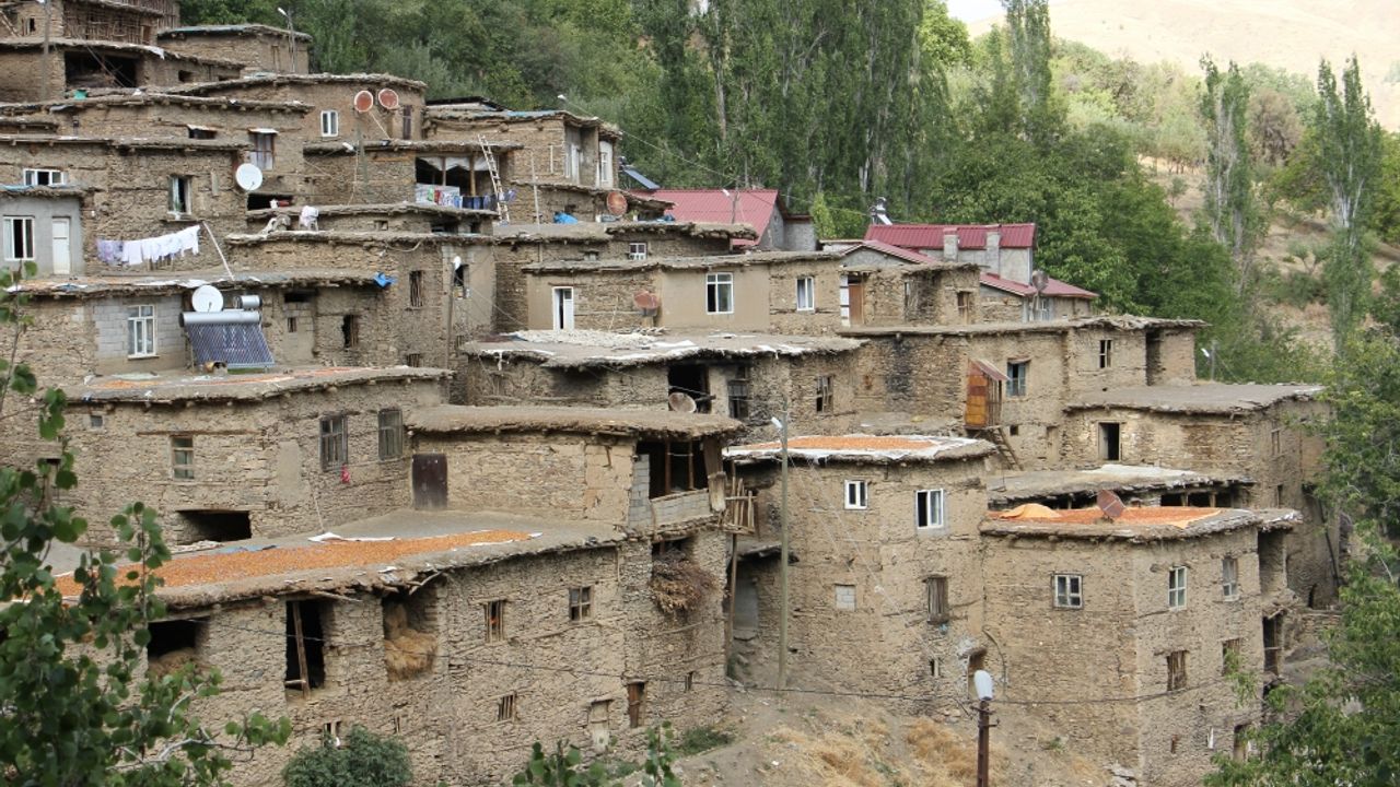 Bitlis'teki taş evler doğaseverlerin ilgisini çekiyor