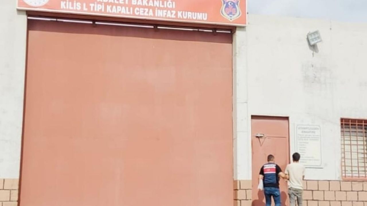 Kilis'te 10 yıl 6 ay kesinleşmiş hapis cezası bulunan hükümlü yakalandı