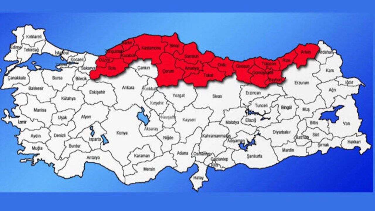 Karadeniz'de yeni fay hatları belirlendi: Samsun, Sinop, Kastamonu, Karabük, Zonguldak, Düzce ve Bolu tehlikede!