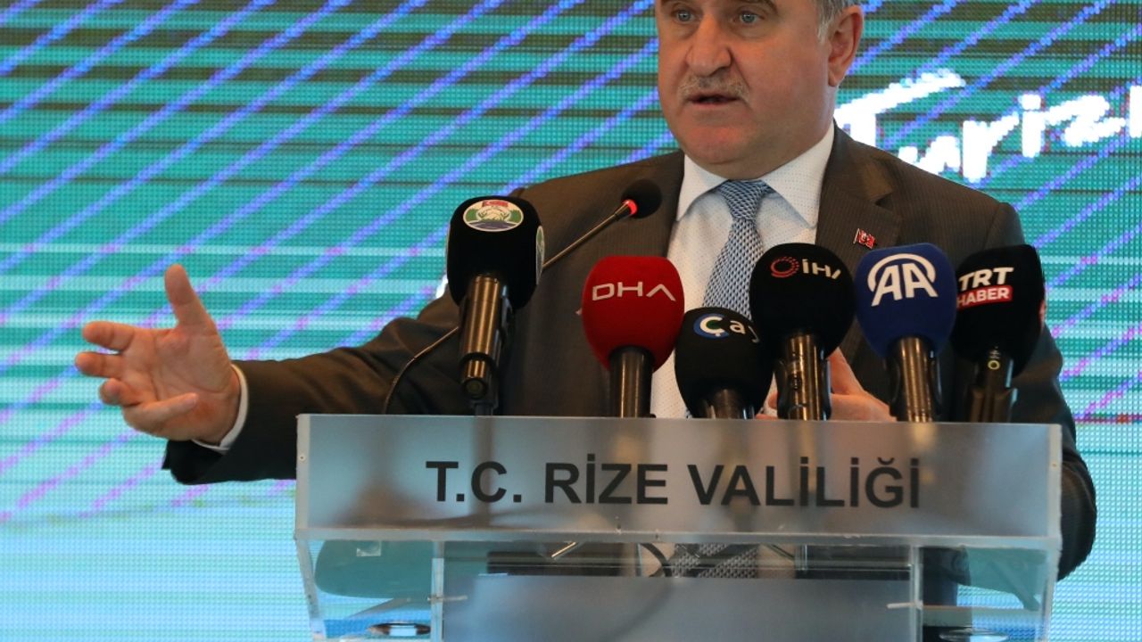 Gençlik ve Spor Bakanı Bak, "Rize Spor Turizmi Çalıştayı"nda konuştu: