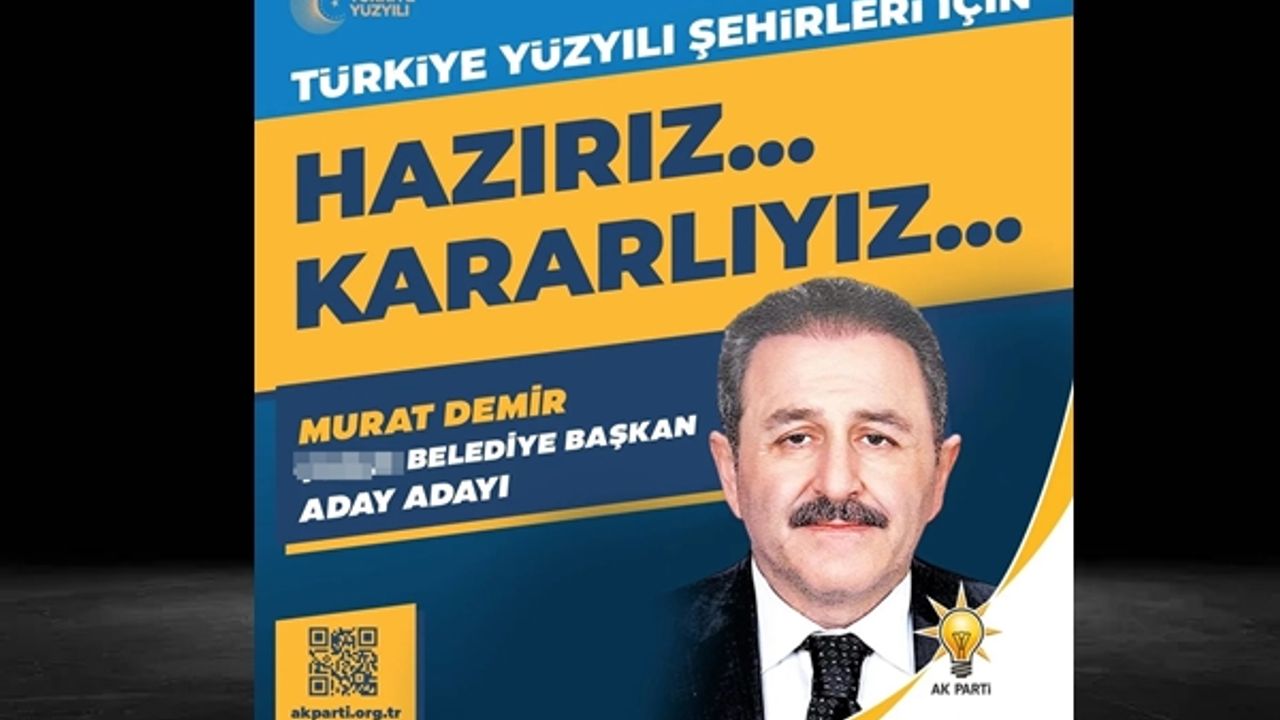 Murat Demir'de belediye başkanlığına adaylığını açıkladı!