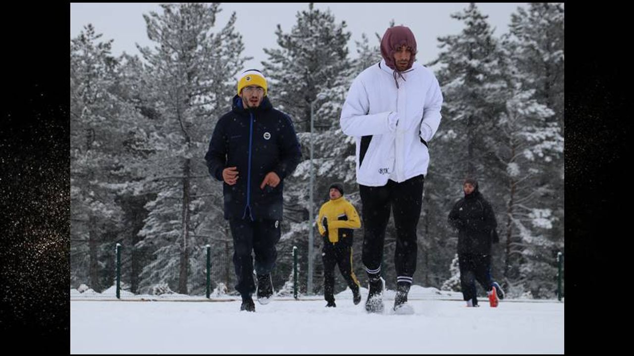 Erkek Boks Milli Takımı, kar kış demeden olimpiyatlara Kastamonu'da hazırlanıyor
