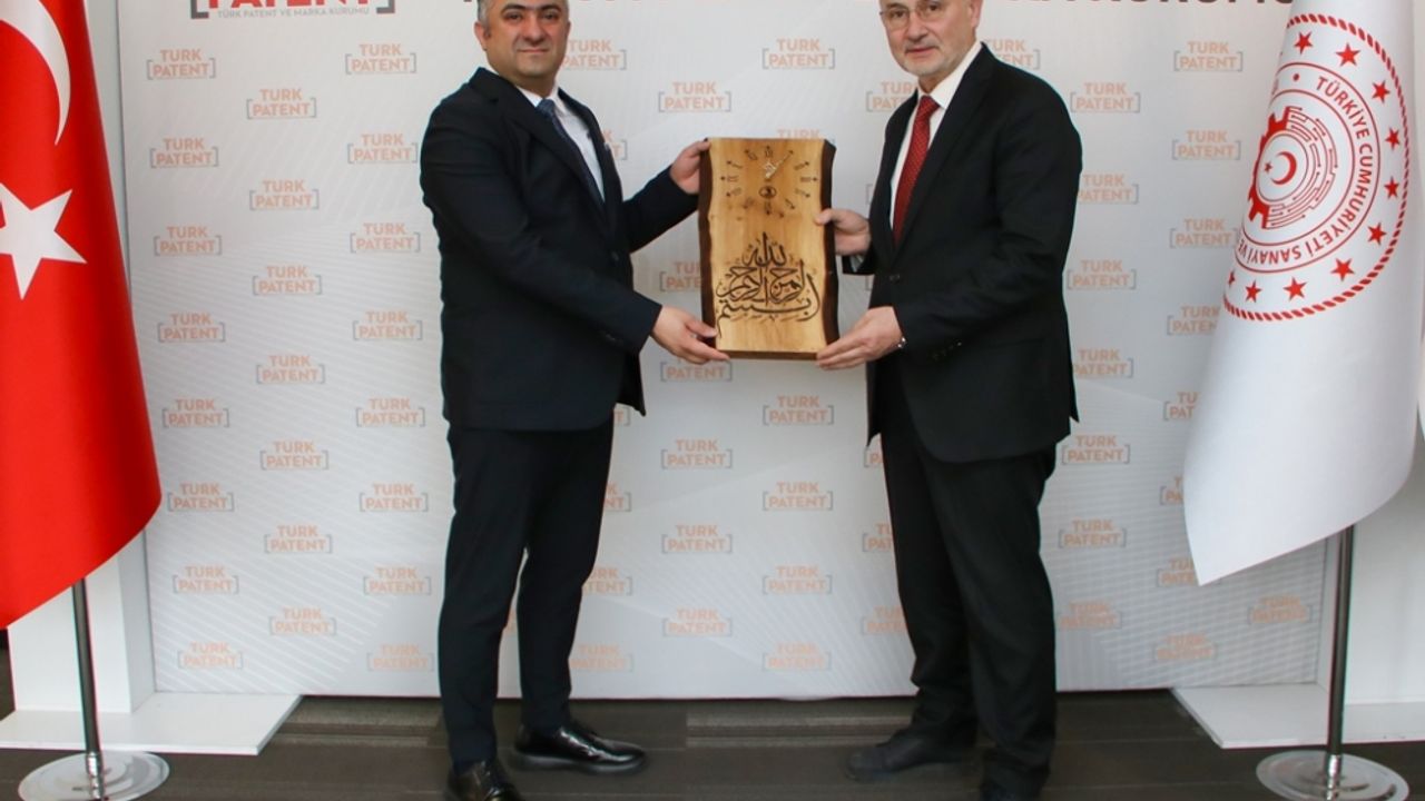 Rektör Ünal'dan, Türk Patent ve Marka Kurumu Başkanı Durak'a ziyaret