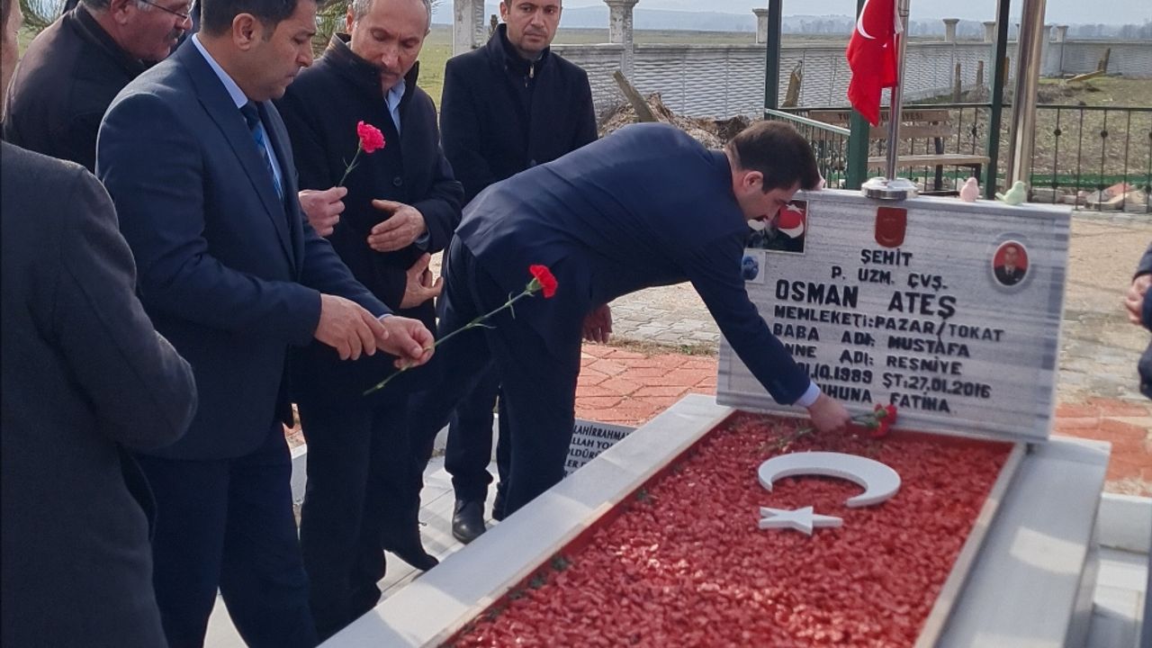 Şehit Piyade Uzman Çavuş Osman Ateş, Tokat'ta anıldı