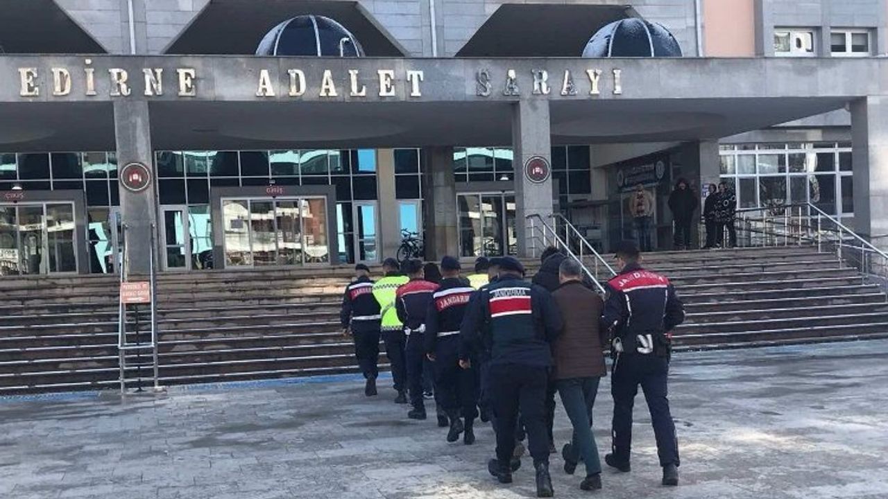 UYAP ile 104 kişi Edirne'de yakalandı