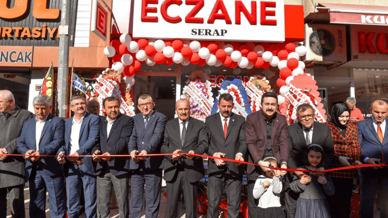 Taşköprü'de Eczane Serap Açıldı!