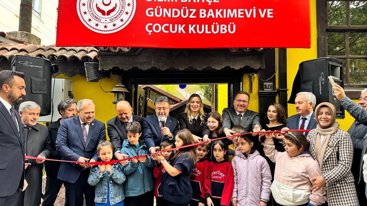 Bakan Yumaklı da katıldı: Kastamonu'da Bilim Bahçe Çocuk Kulübü açıldı!