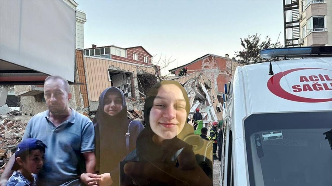 Bir anda yerle bir oldu: Enkaz altında kalan ailenin kimlikleri belirlendi