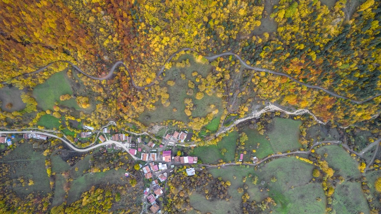 Ilgaz Dağı Sonbaharda Rengarenk Görüntüleriyle Büyülüyor