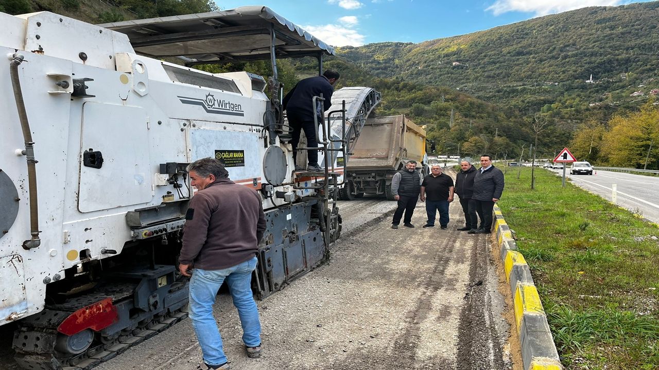 İnebolu’da o yol yapılıyor!