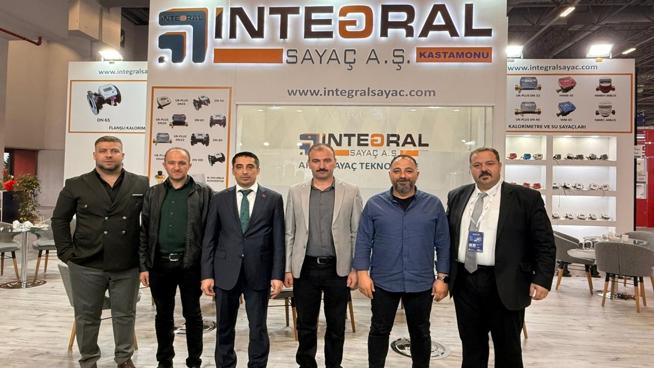 Kastamonu Merkezli İntegral Sayaç, ISK-SODEX 2025’te Yerli Teknoloji Gücünü Dünyaya Tanıttı