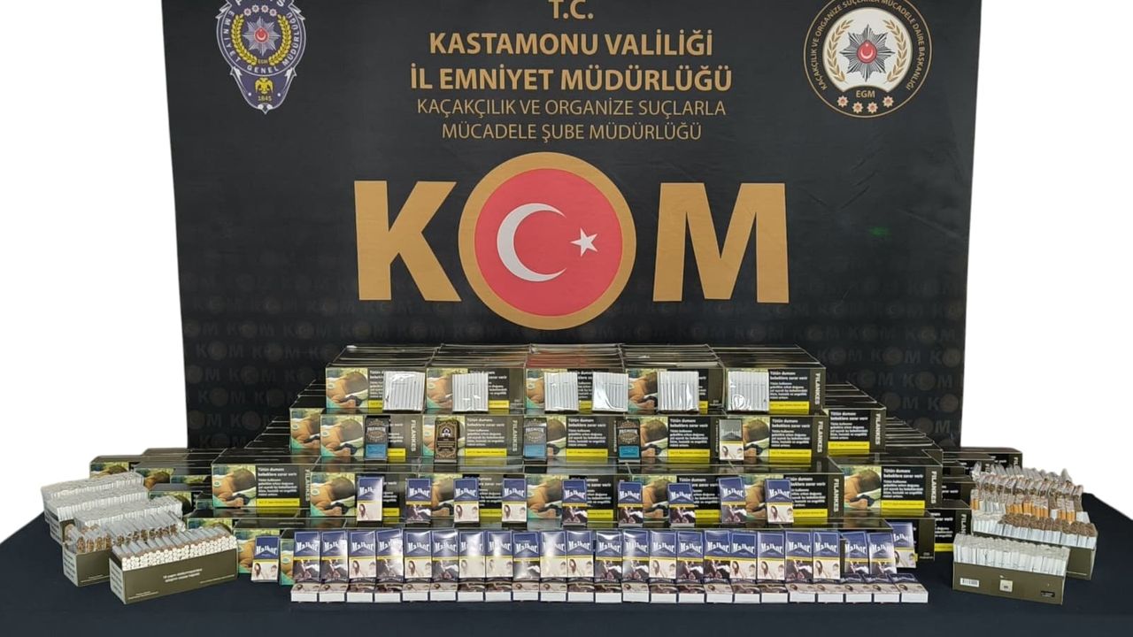 Kaçakçılığa geçit yok! Kastamonu'da 7 adrese operasyon: Taşköprü de var!