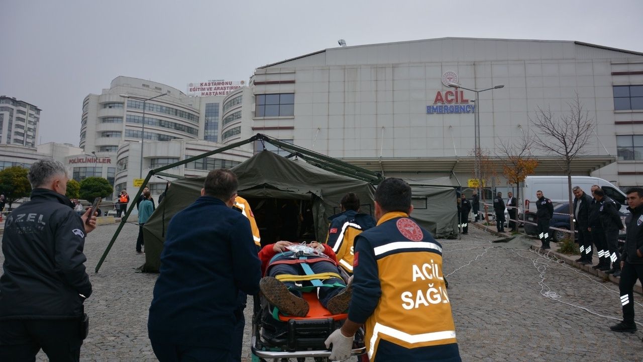 Kastamonu Eğitim Araştırma Hastanesi’nde hareketli dakikalar