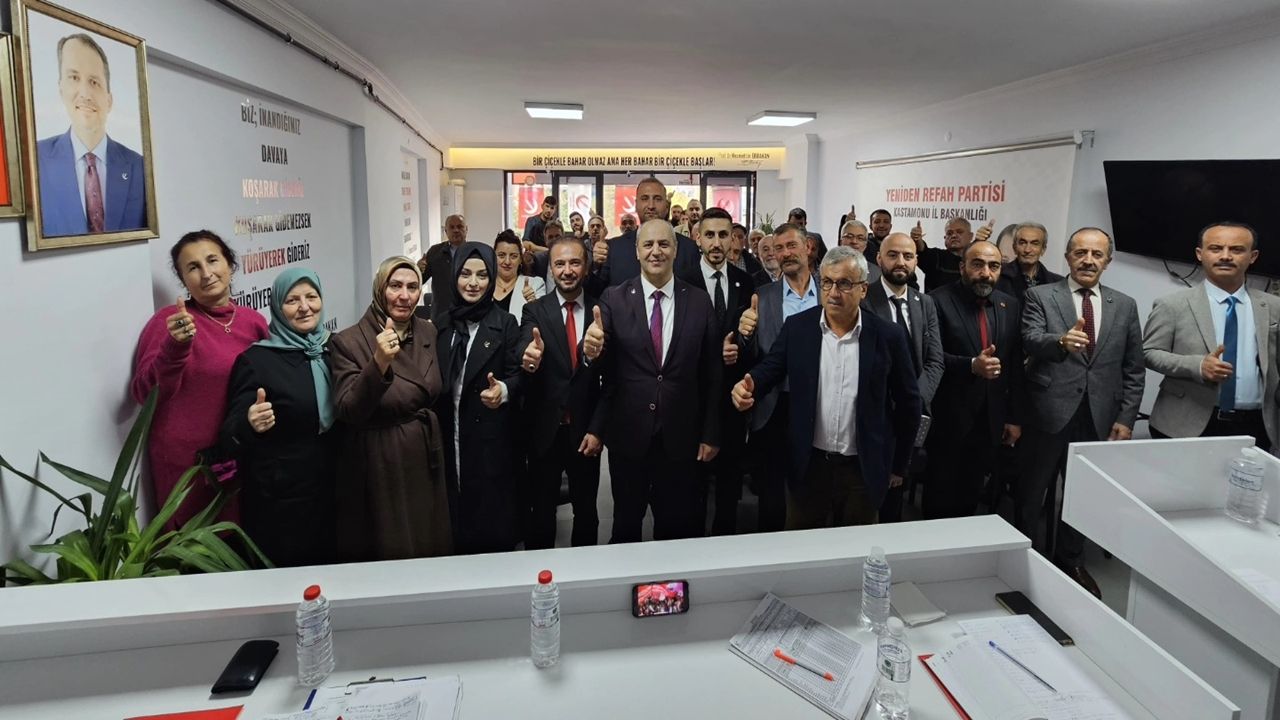 Yeniden Refah Partisi Genel Başkan Yardımcısı Zor, Kastamonu'da konuştu