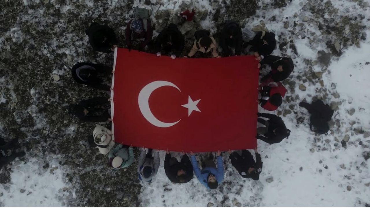 Kastamonu'da 14 kilometrelik Cumhuriyet tırmanışı yapıldı