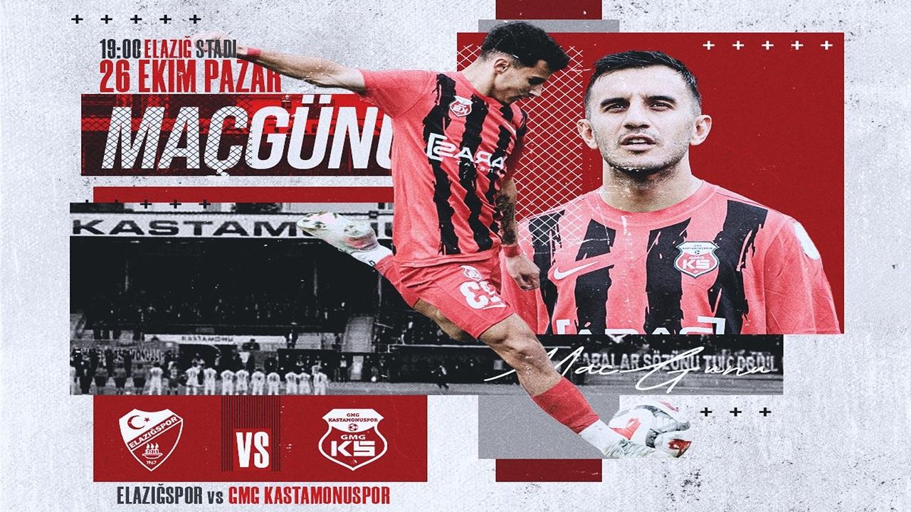 GMG Kastamonuspor, Elazığspor Deplasmanında Kritik Maça Çıkıyor