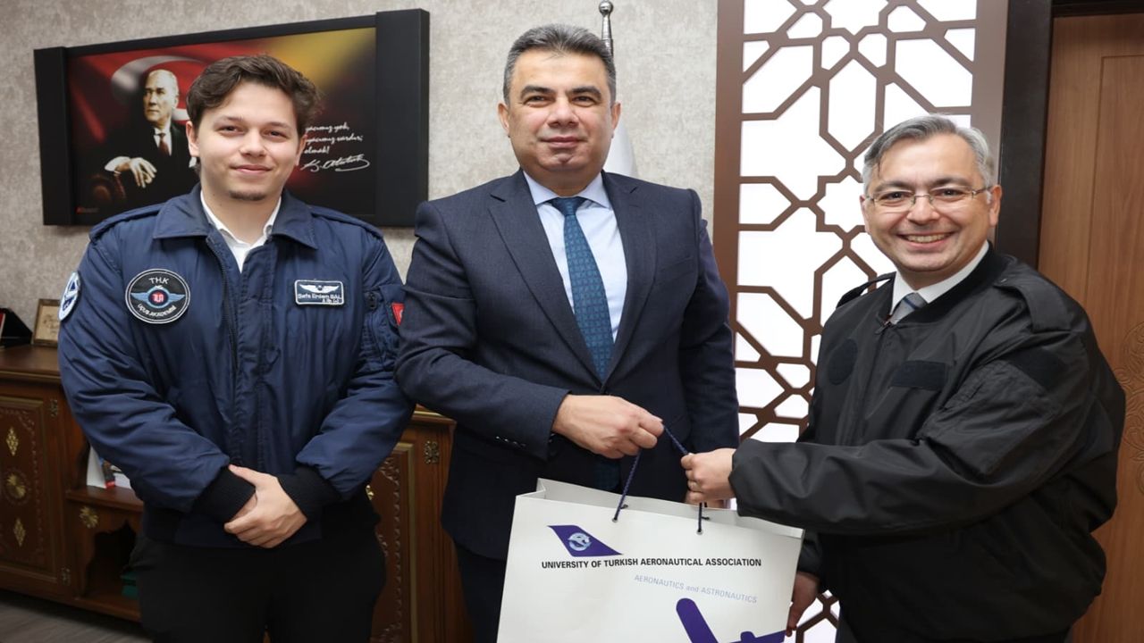 Türk Hava Kurumu Üniversitesi Dekanı Kastamonu'da