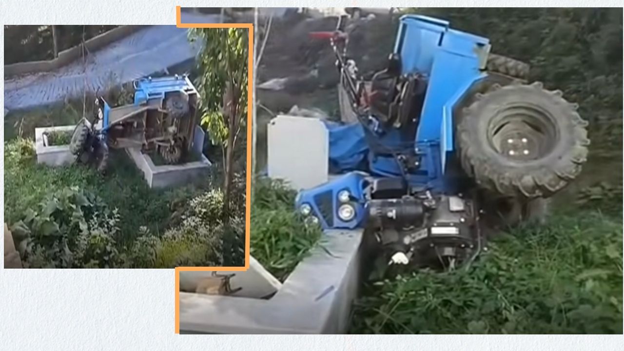 Kastamonu’da Pat Pat Kazası: Mezarlıkta Devrildi!