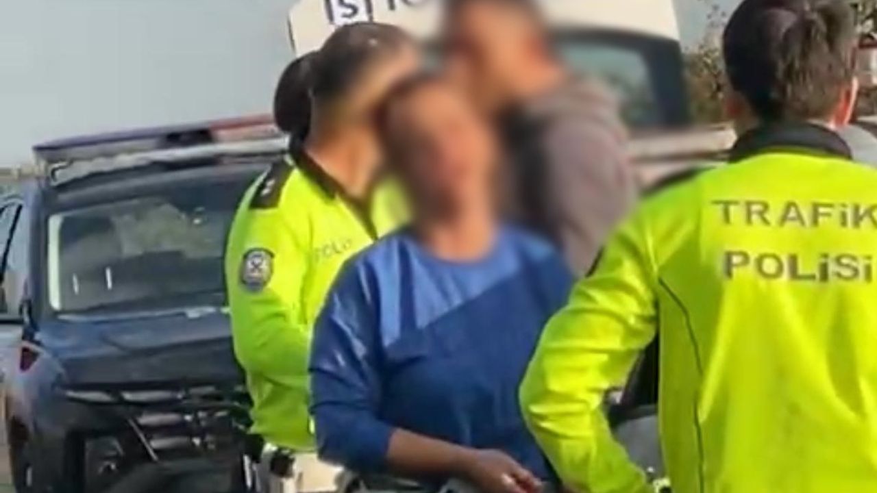 Polisin dur ihtarına uymayan sürücü 79 bin 682 liralık oldu!