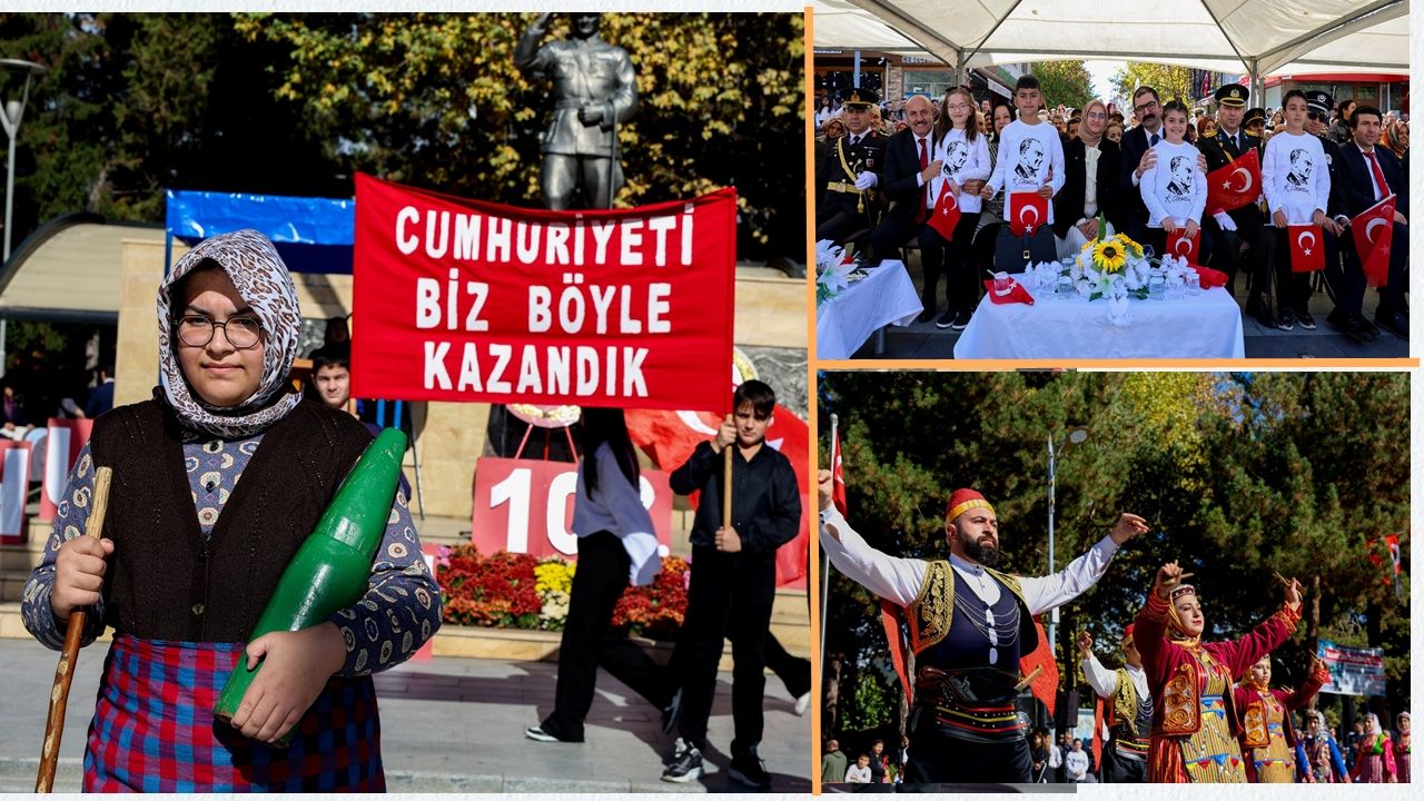 Taşköprü’de Cumhuriyetimizin 102. Yılı Coşkuyla Kutlandı