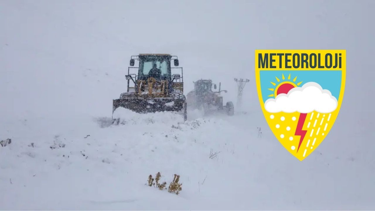 Kastamonu da listede: 45 ile sarı kodlu kar ve fırtına uyarısı