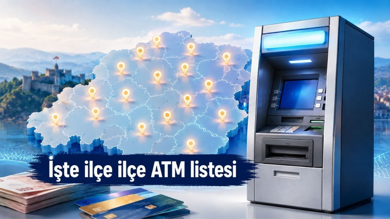 Kastamonu’nun hangi ilçesinde hangi bankanın ATM’si var? İşte ilçe ilçe liste