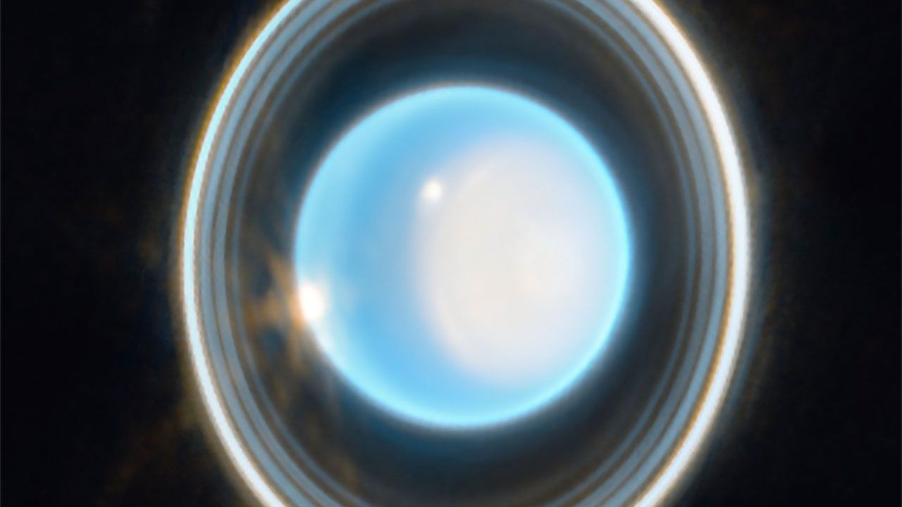 Uranüs'ün Bugüne Kadarki En Net Fotoğrafını Paylaşıldı