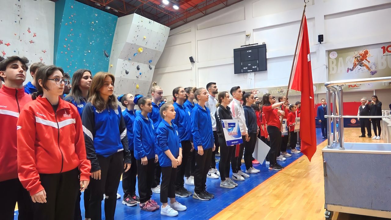 Türkiye Cimnnastik Trampolin Şampiyonası başladı