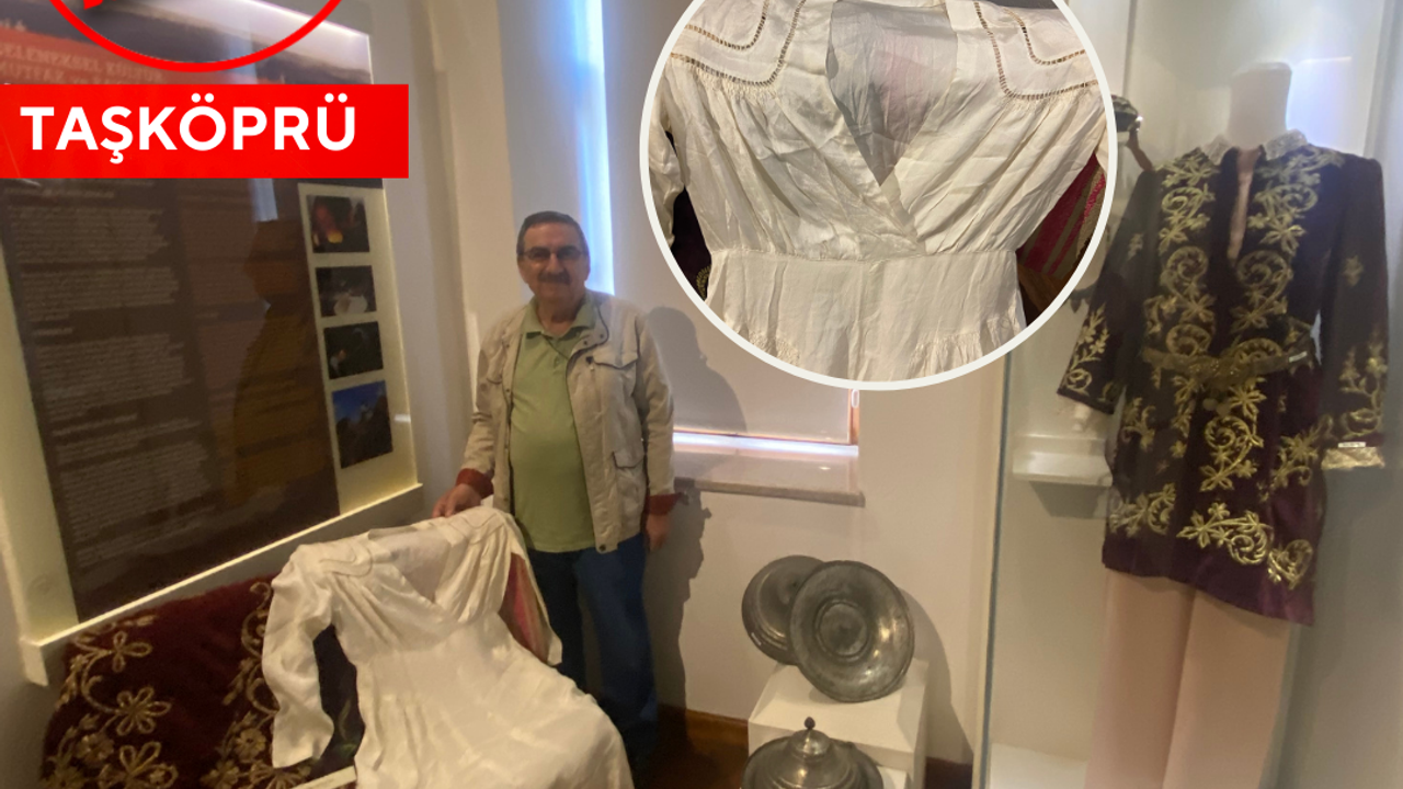 Vefat Eden Annesinin 75 Yıllık Gelinliğini Müzeye Bağışladı