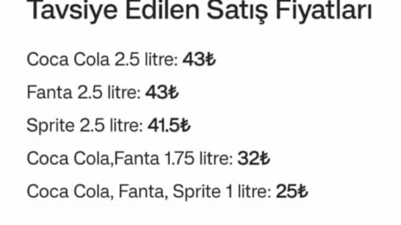 2.5 litrelik kolanın fiyatını duyanlar kulaklarına inanamıyor