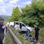 İki otomobil birbirine girdi! Kazada 5 kişi yaralandı