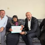 Kastamonu’da AK Parti’den 100 yaşındaki üyeye vefa