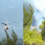 Yunanistan’da facia: Helikopterler havada çarpıştı