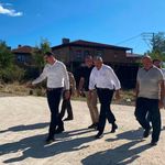 Taşköprü Kaymakamı Demirdağ köydeki çalışmalar inceledi