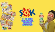 ŞOK 9-15 EKİM AKTÜEL KATALOĞU: ŞOK haftanın fırsatları satışta