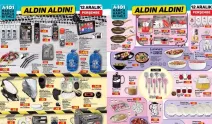 12 Aralık A101 aktüel ürünler kataloğu! A101 Aldın Aldın kataloğunda bu hafta neler var?