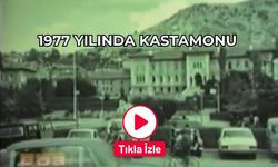 1977 yılında Kastamonu.. Nostalji Görüntüler