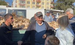 Milletvekili Ekmekci, üreticinin yanında yer aldı