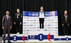 Aerobik Cimnastik Şampiyonası'nda 5 madalya 1 kupa