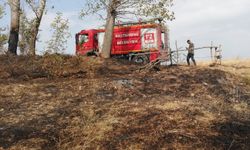 İki anız yangını büyümeden söndürüldü