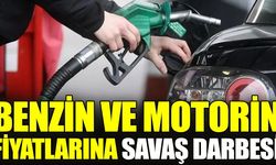 Benzin ve motorin fiyatlarına savaş darbesi