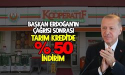 Tarım Kredi marketlerde yüzde 50 indirim...