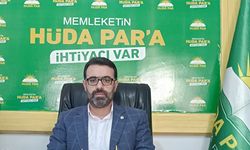 HÜDA PAR Gercüş İlçe Başkanlığına yeniden Mehmet Sait Başaran seçildi