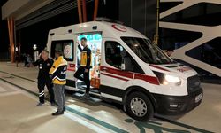 Kalbinde delik olan 2,5 aylık Muhammet bebek, ambulans uçakla Konya'ya gönderildi