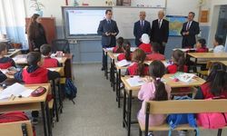 Kaymakam Güldoğan'dan okul ve köy ziyareti