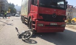 Konya'da kamyonun çarptığı motosikletli öldü