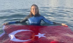Serbest dalış sporcusu Necati Gül, 74 metreyle Türkiye rekorunu geliştirdi