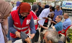 Sivas'ta, Türk Kızılay halk sağlığı etkinliği düzenledi